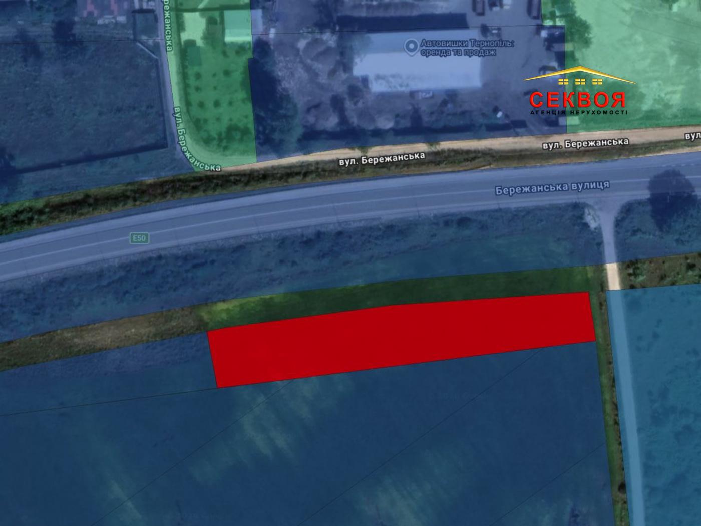 Комерційна ділянка 0,21 га в с.Підгороднє, 3 км. від м.Тернополя