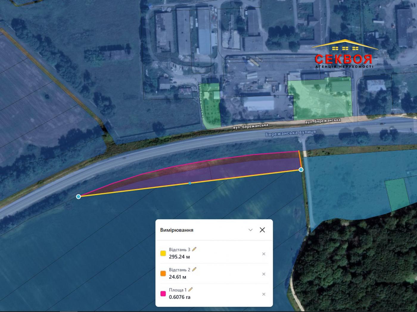 Комерційна ділянка 0,21 га в с.Підгороднє, 3 км. від м.Тернополя — фото 2